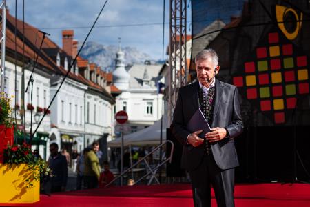 Izjemen obisk zaznamoval 50. Dneve narodnih noš in oblačilne dediščine v Kamniku (Blaž T. Muc)  (144)